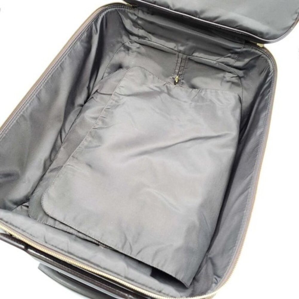 Authentic Louis Vuitton Pegase 45 Damier Ebene Rolling Suitcase Carry On - Picture 11 of 15